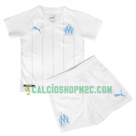 Olympique de Marseille Bambino Maglia Prima 2019/2020 Manica Corta (+ Pantaloncini)